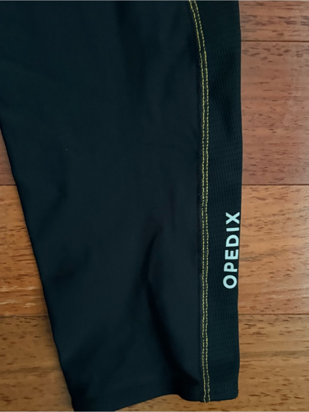 Opedix Knee Support Tights Men’s XL Black Compression Running Pants - Picture 3 of 10